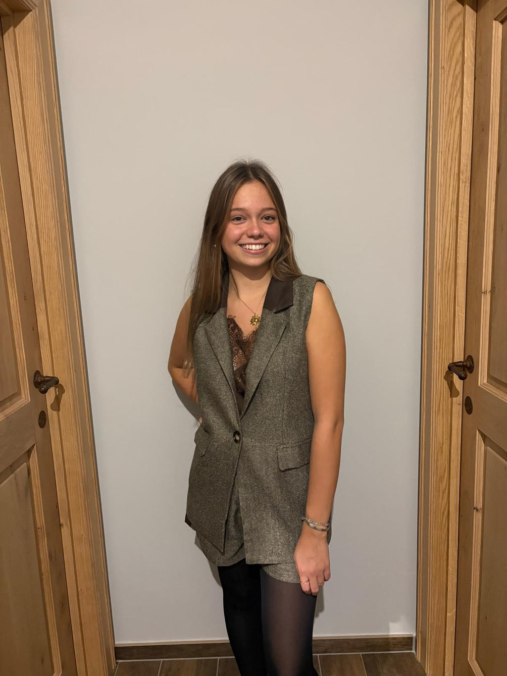 Ensemble Laurent marron