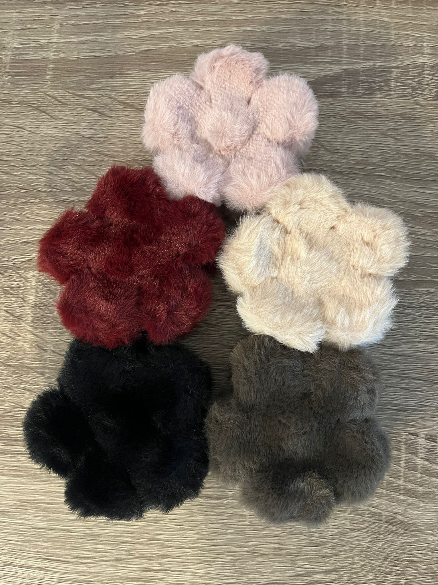 Pince fleur fourrure