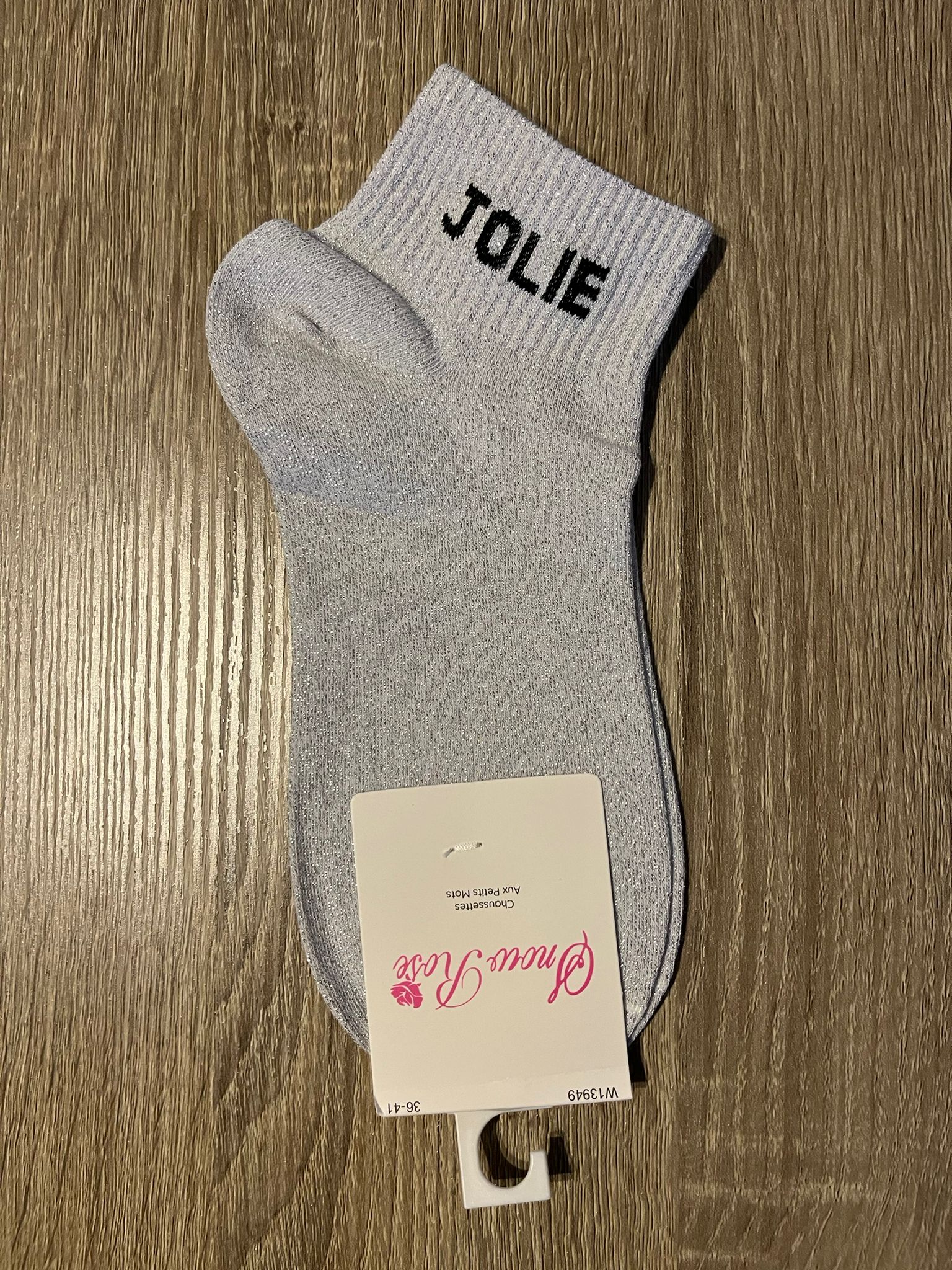 Soquettes à paillettes