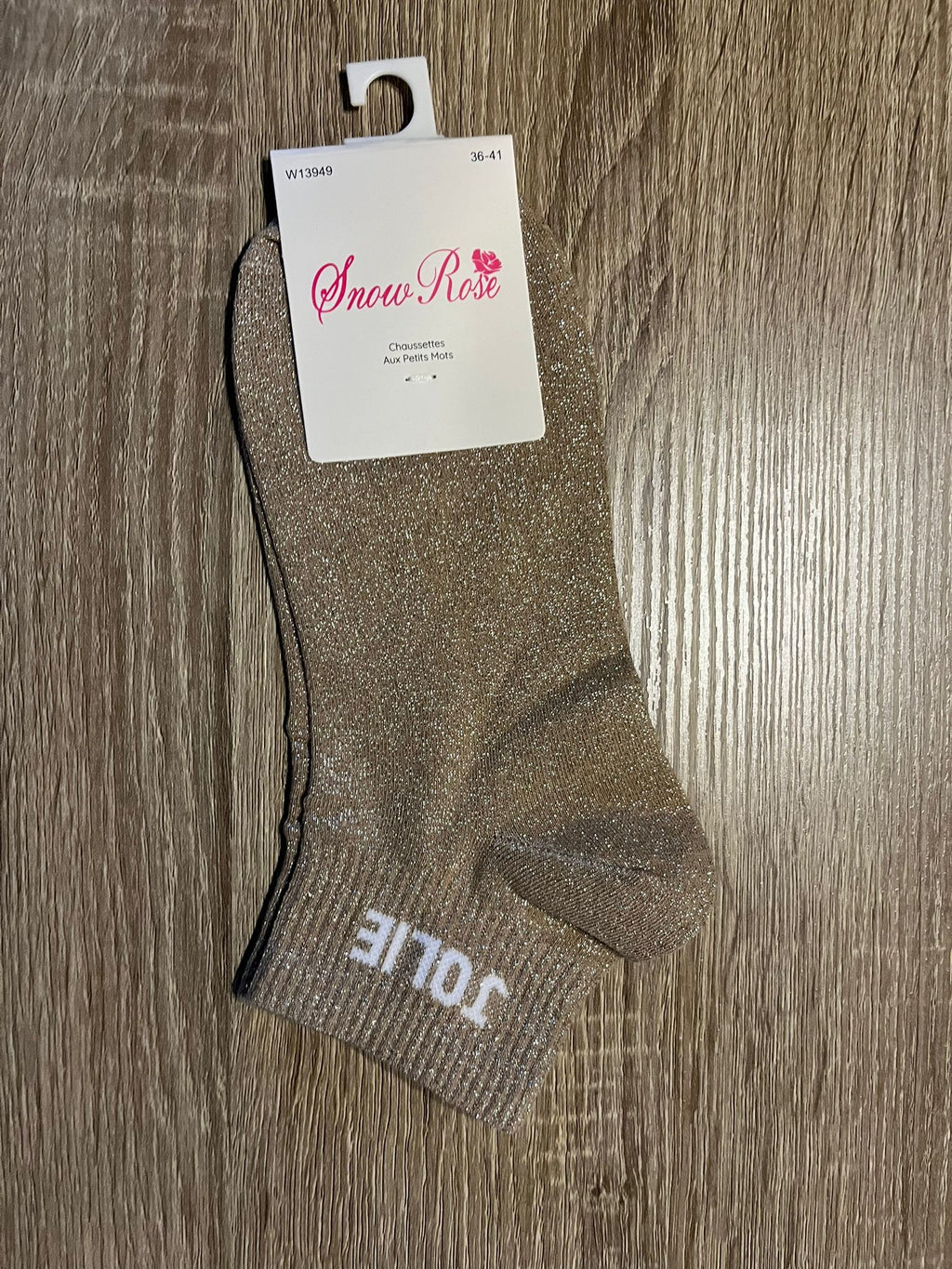 Soquettes à paillettes