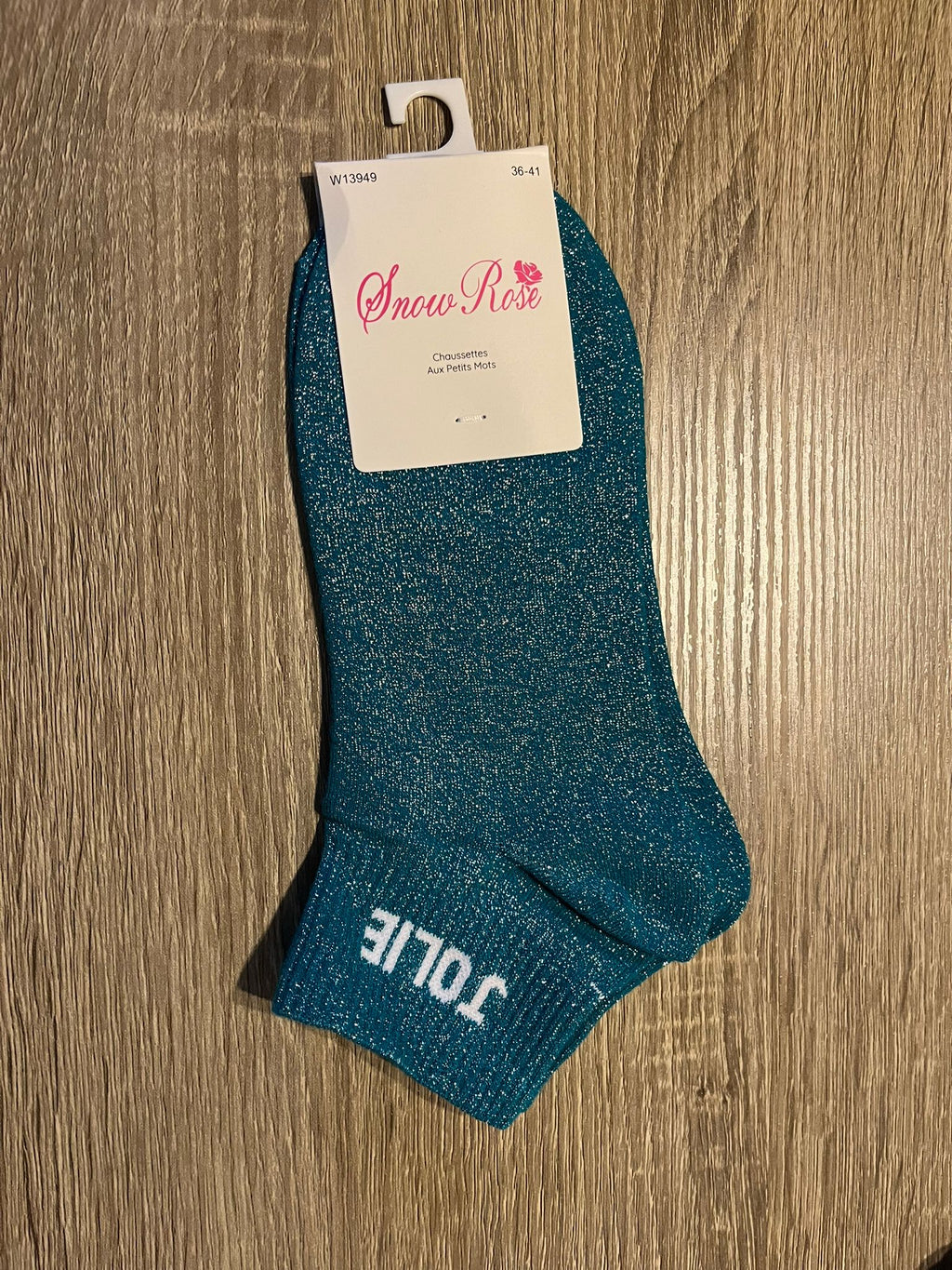 Soquettes à paillettes