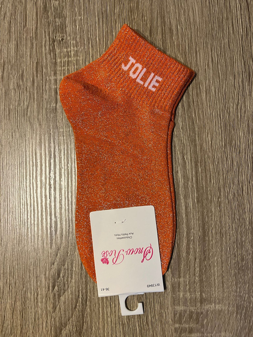 Soquettes à paillettes