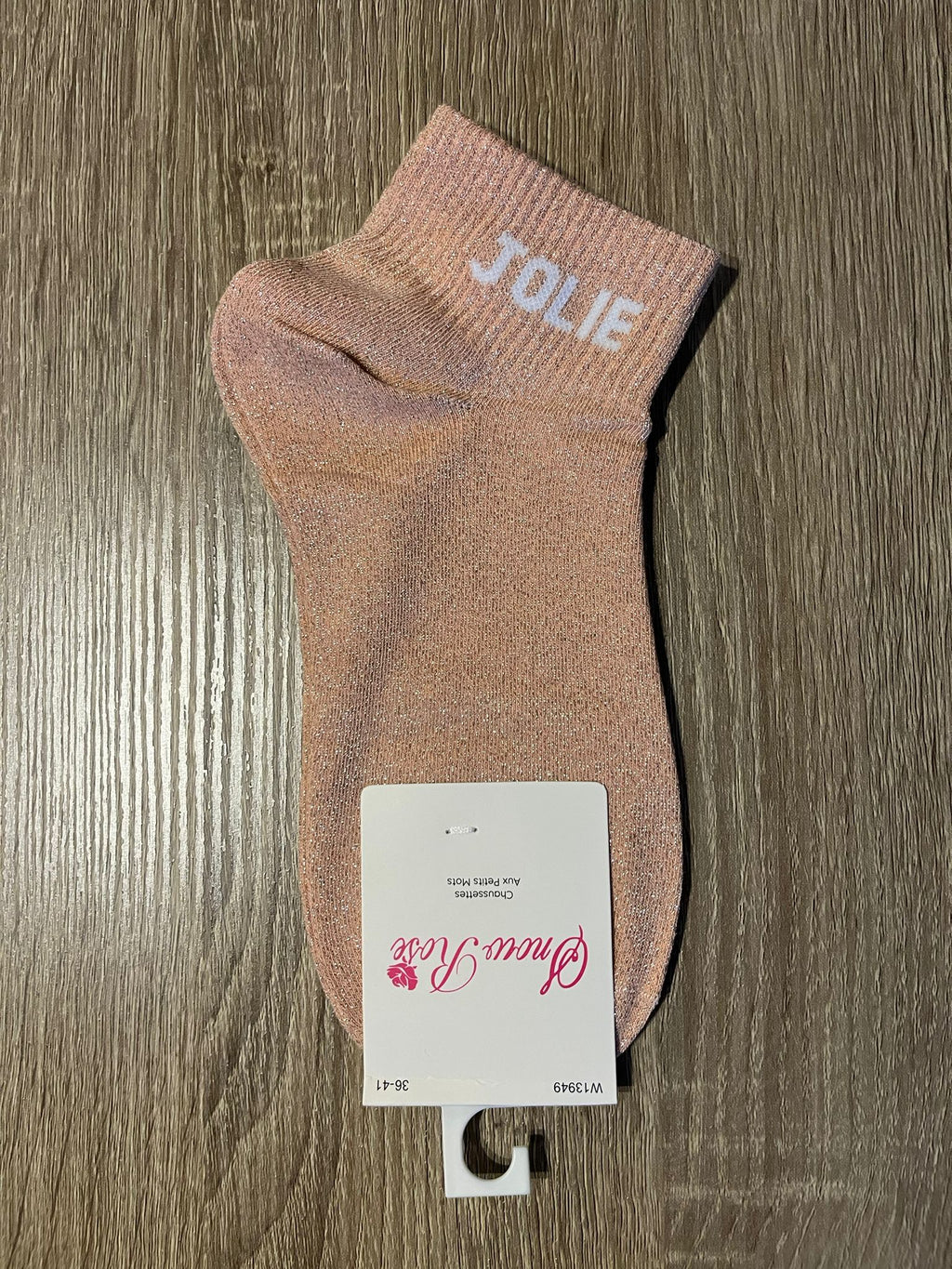 Soquettes à paillettes