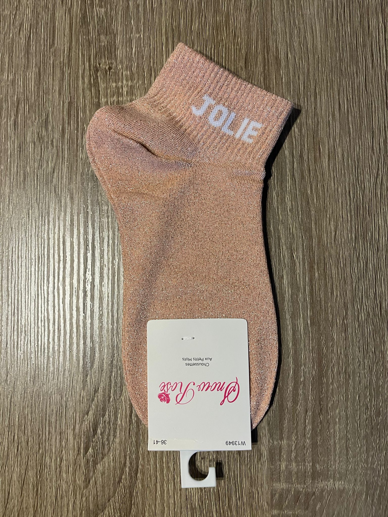 Soquettes à paillettes