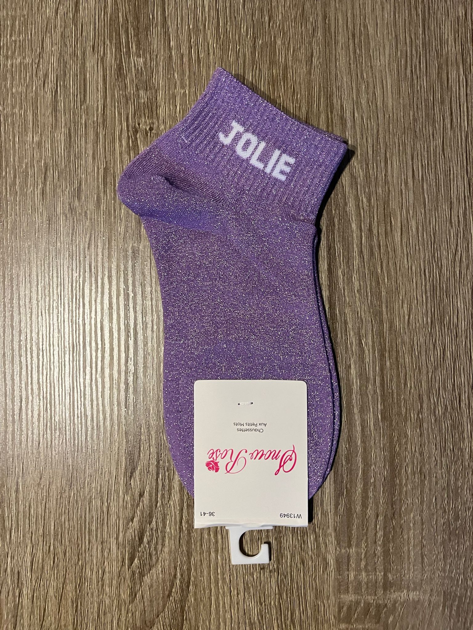 Soquettes à paillettes