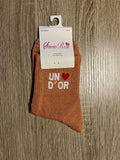 Chaussettes à paillettes UN COEUR D'OR