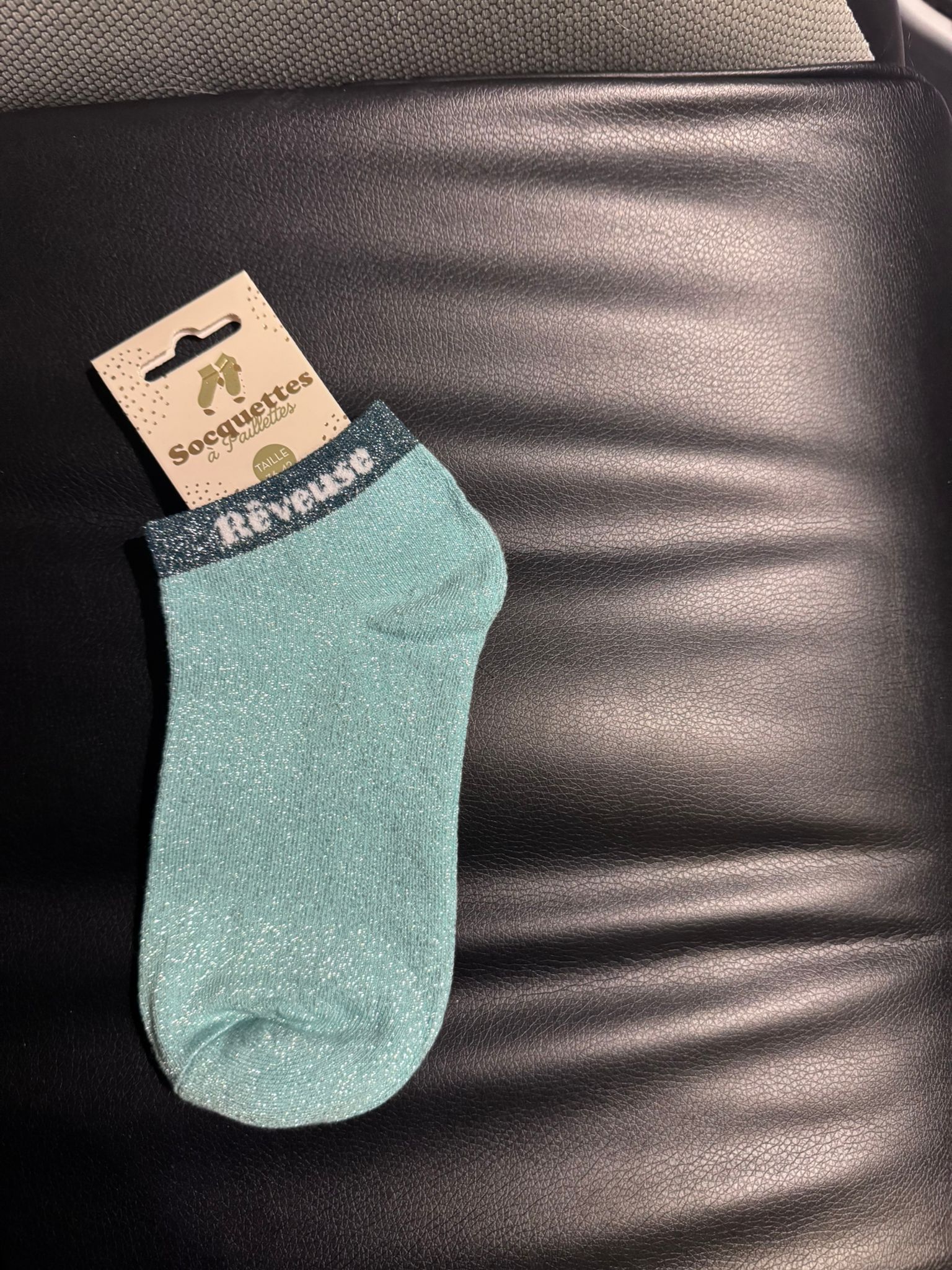 Soquettes à paillettes