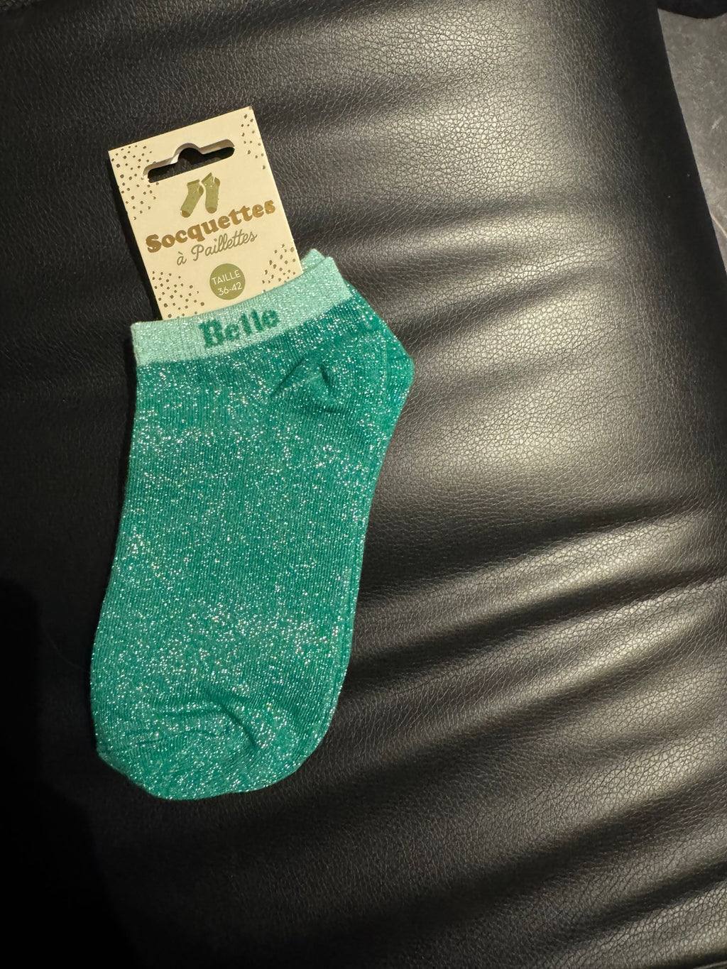 Soquettes à paillettes