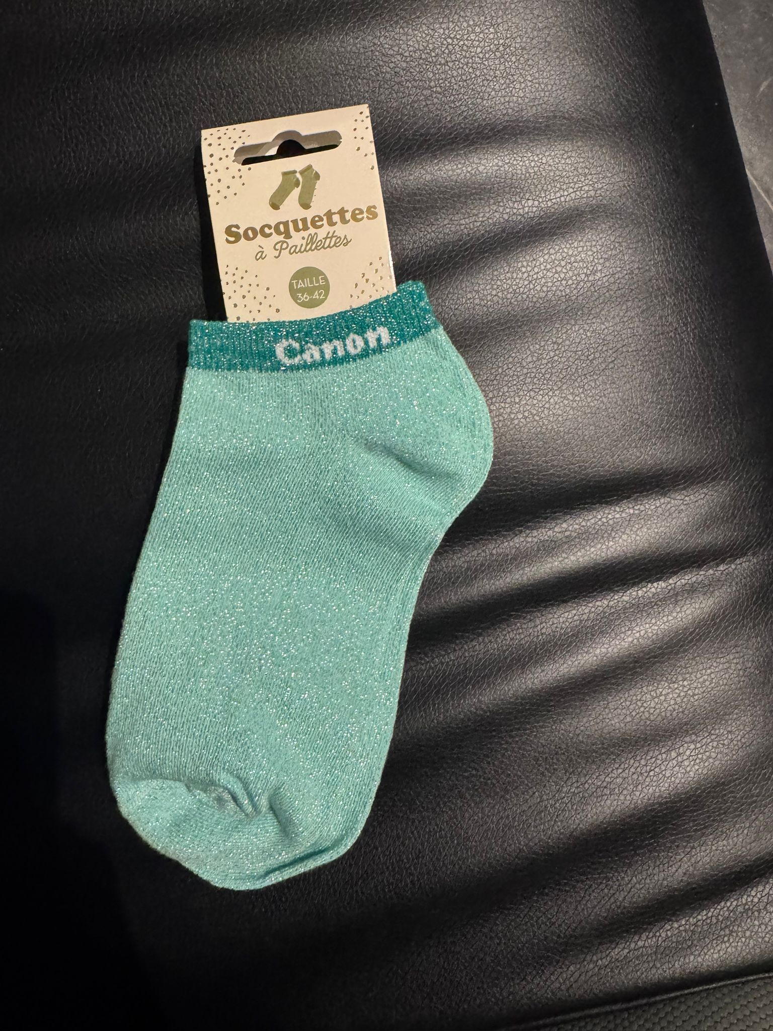 Soquettes à paillettes