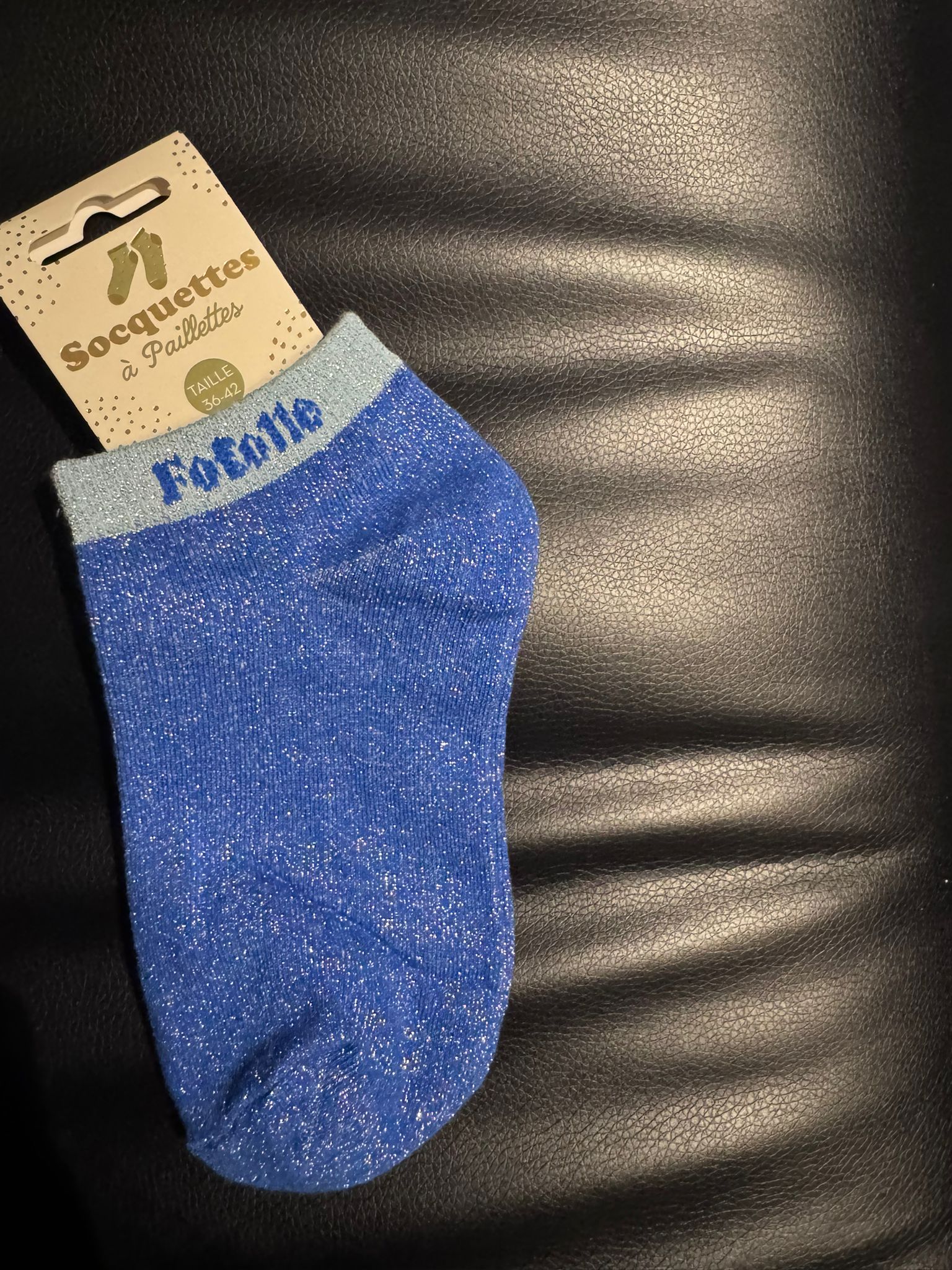 Soquettes à paillettes