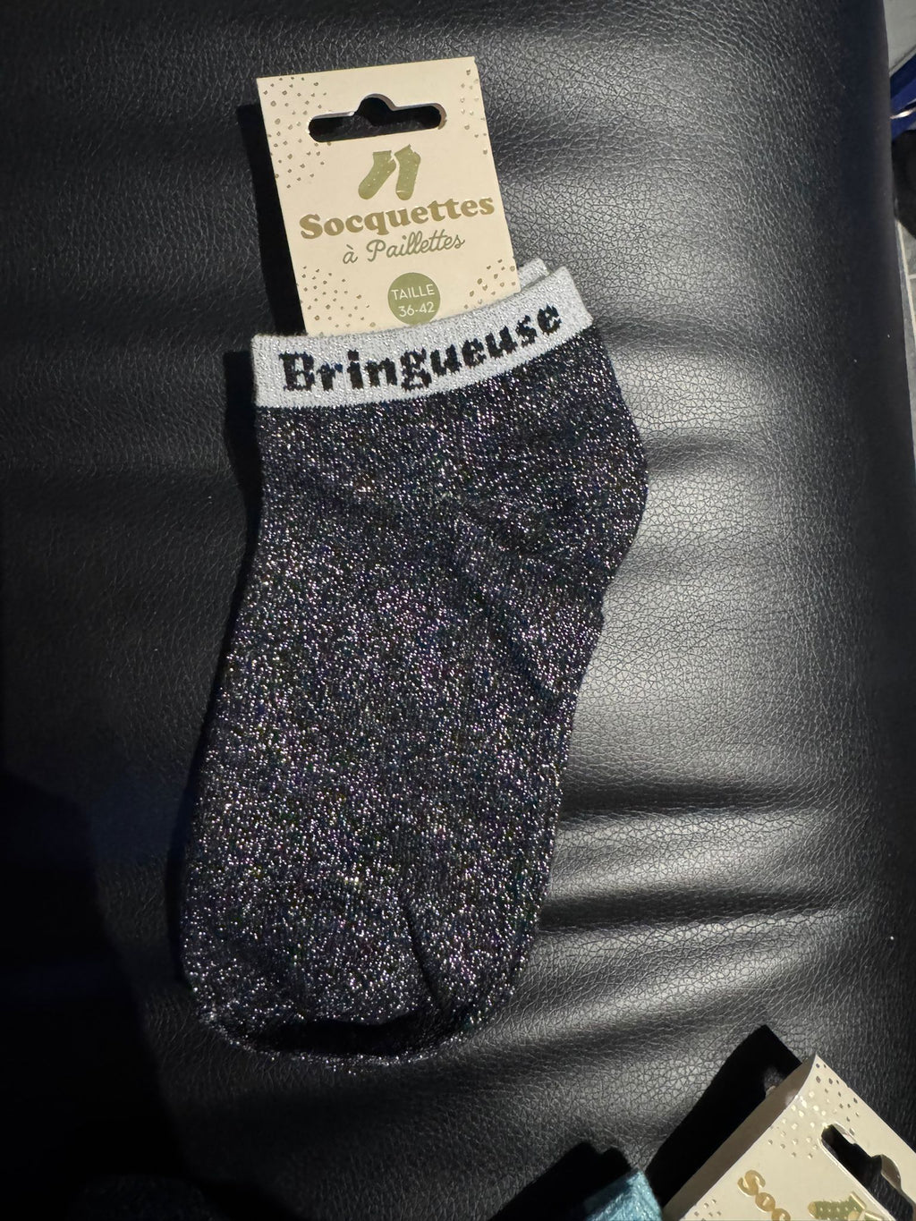Soquettes à paillettes