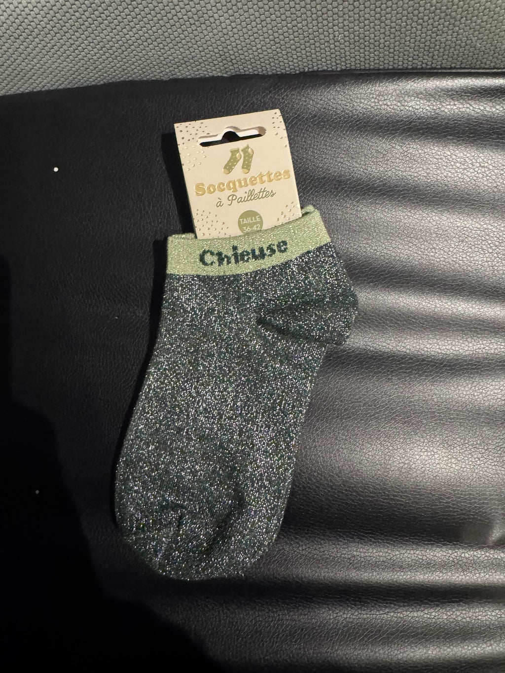 Soquettes à paillettes