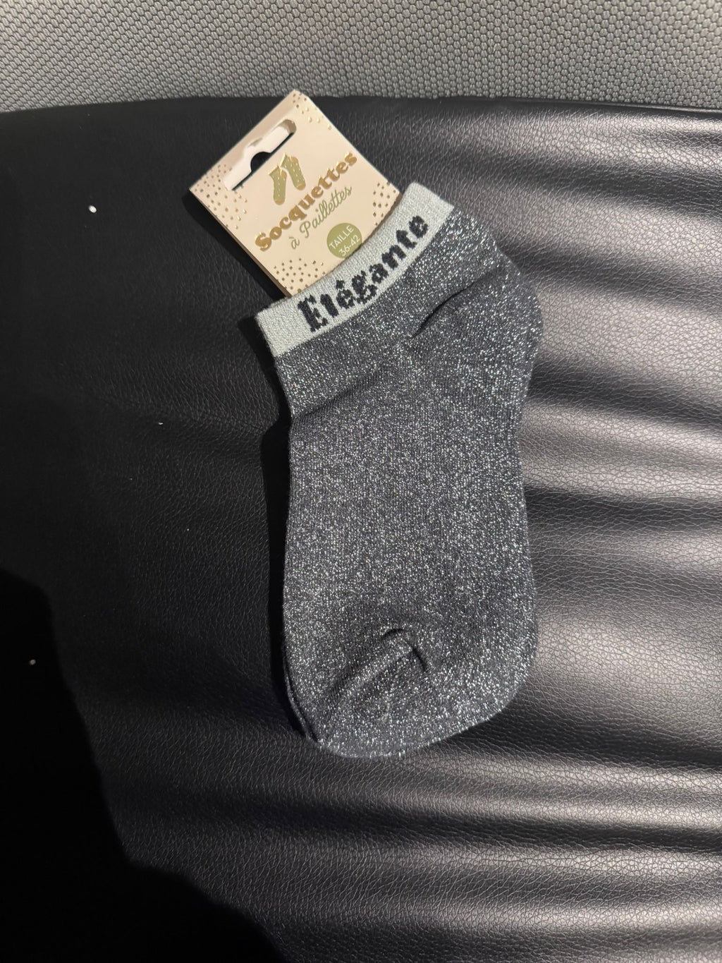 Soquettes à paillettes