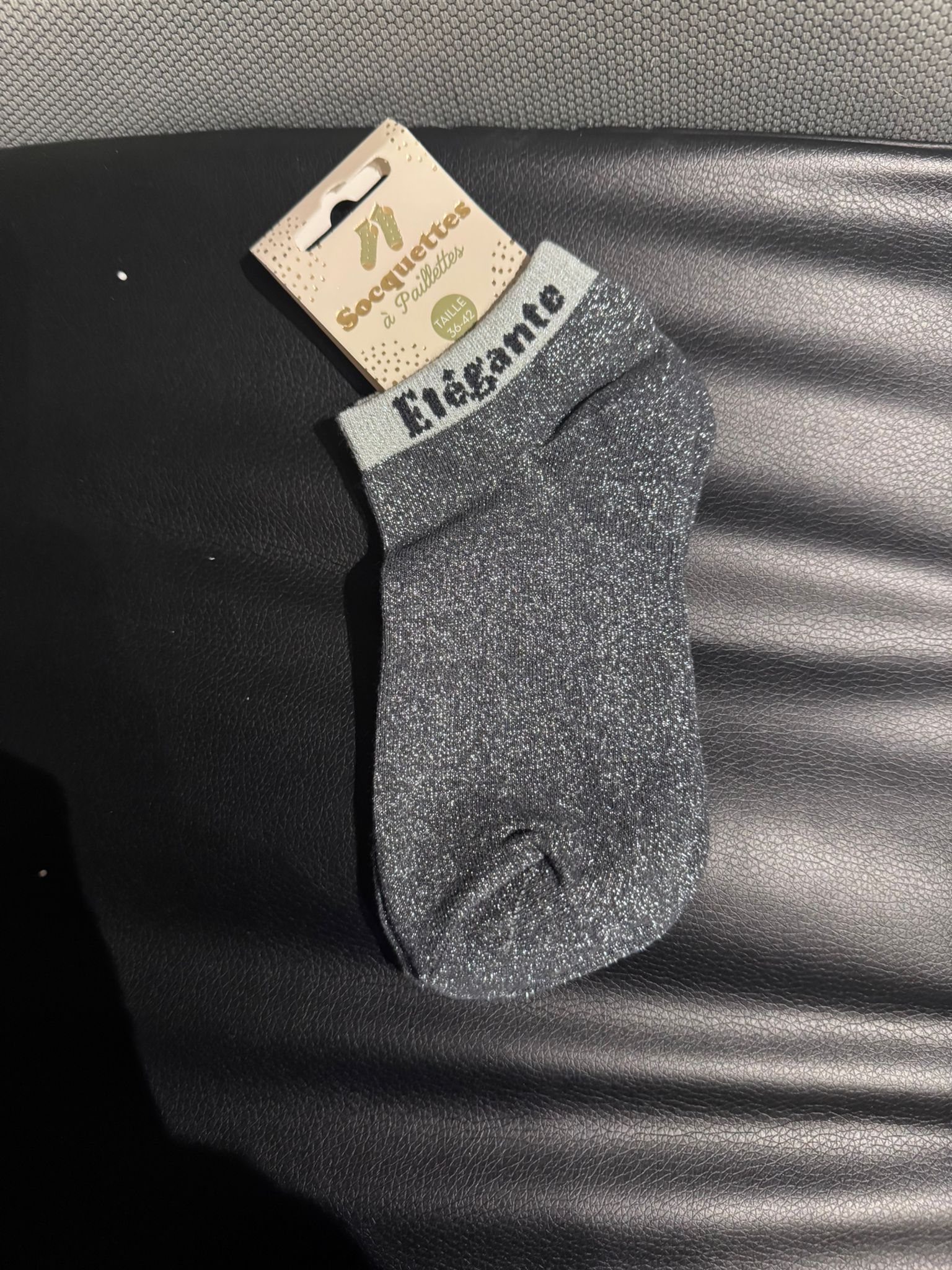 Soquettes à paillettes