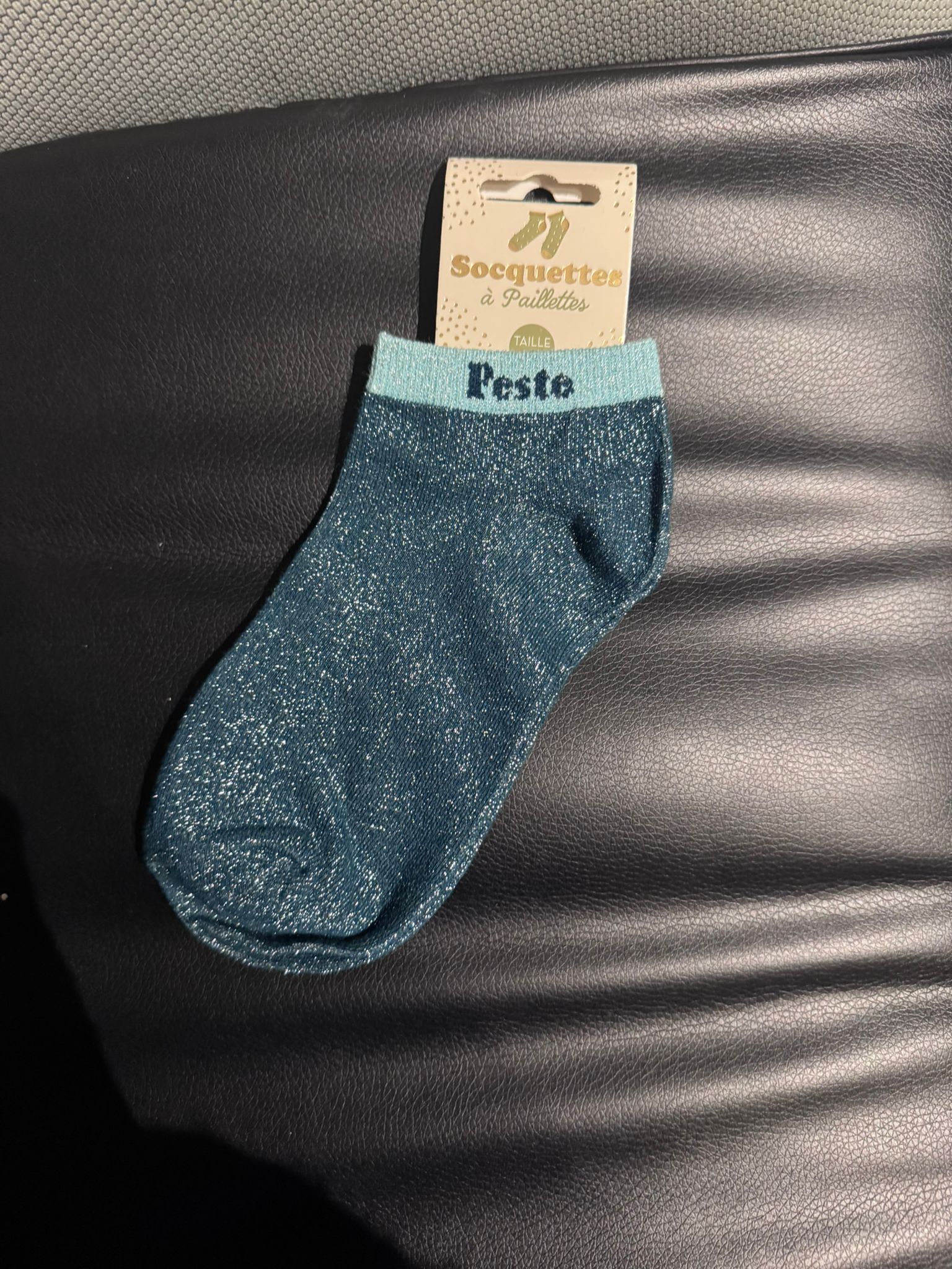 Soquettes à paillettes