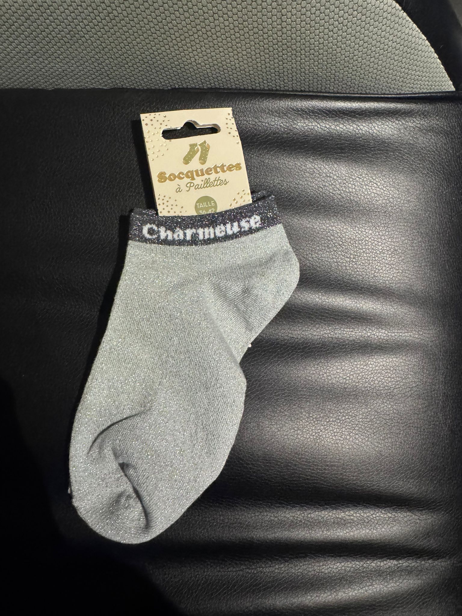 Soquettes à paillettes