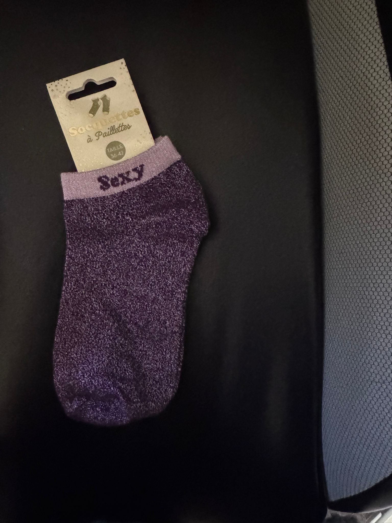 Soquettes à paillettes