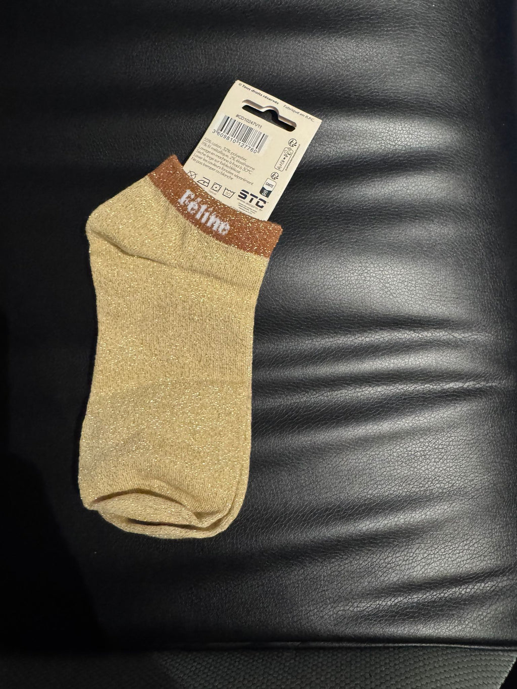 Soquettes à paillettes