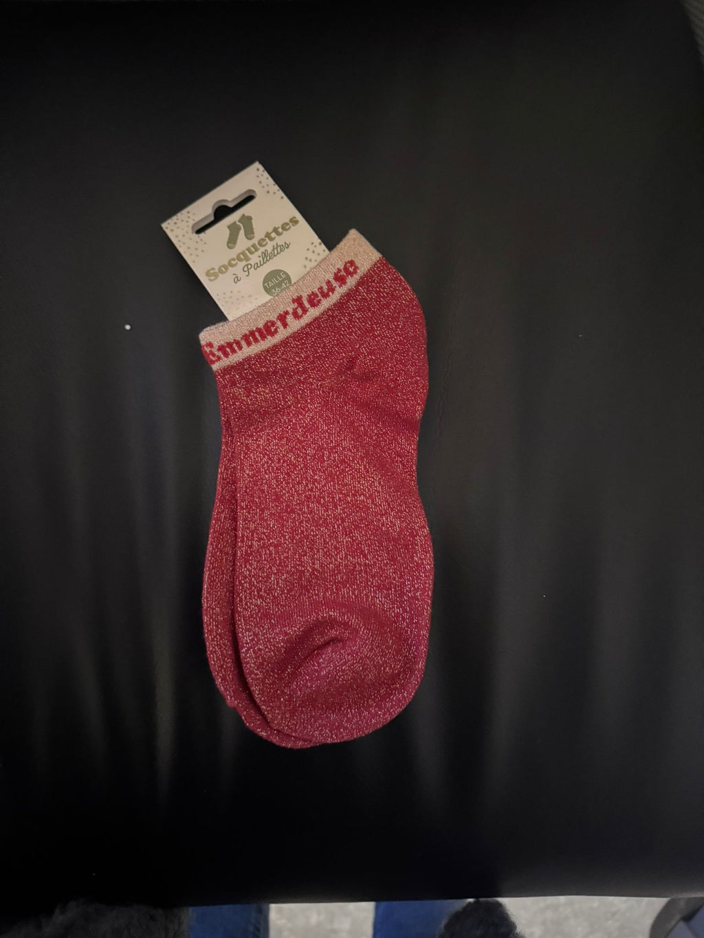 Soquettes à paillettes