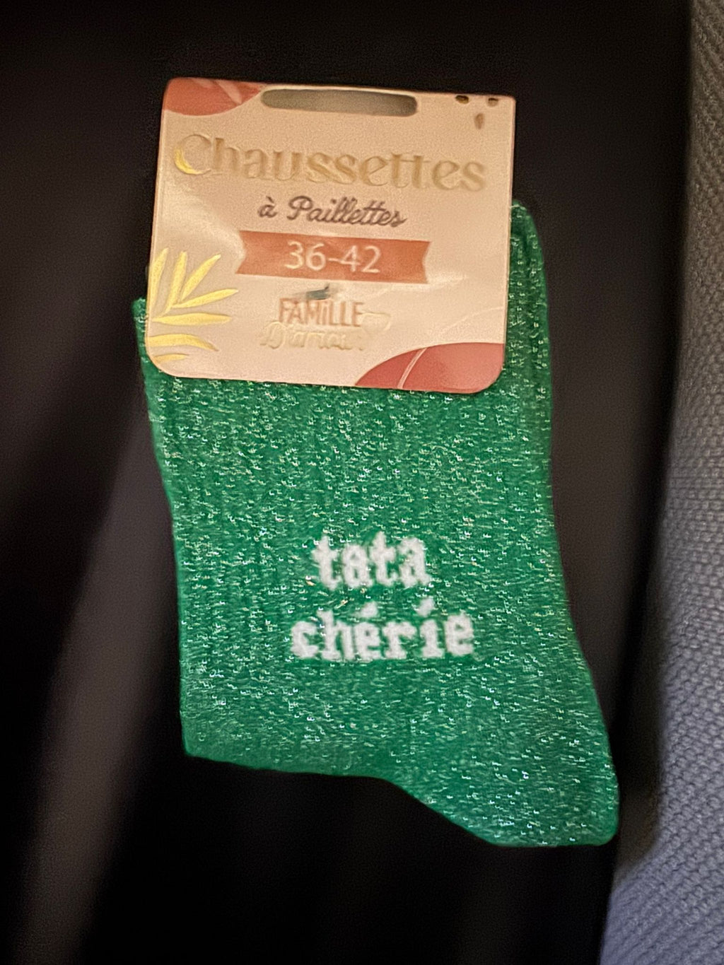 Chaussettes à paillettes
