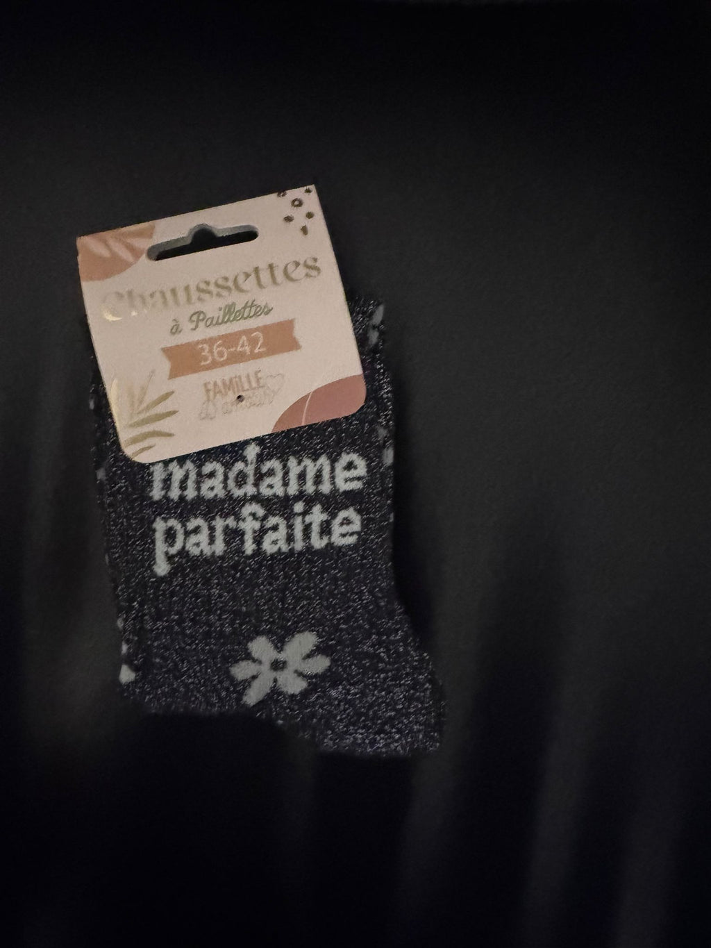 Chaussettes à paillettes
