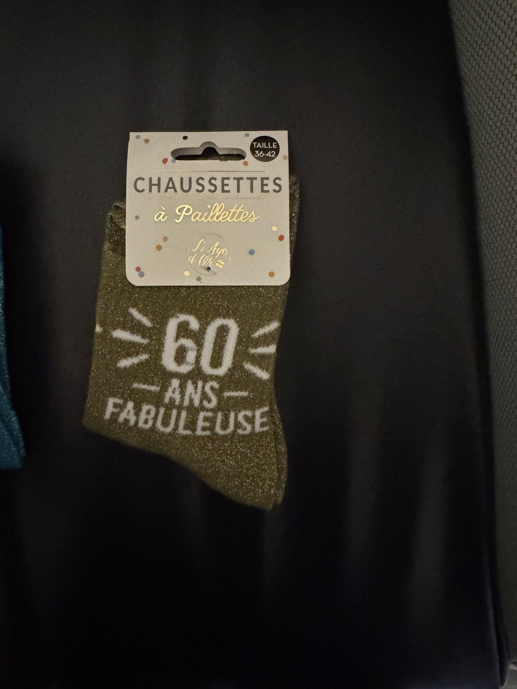 Chaussettes à paillettes
