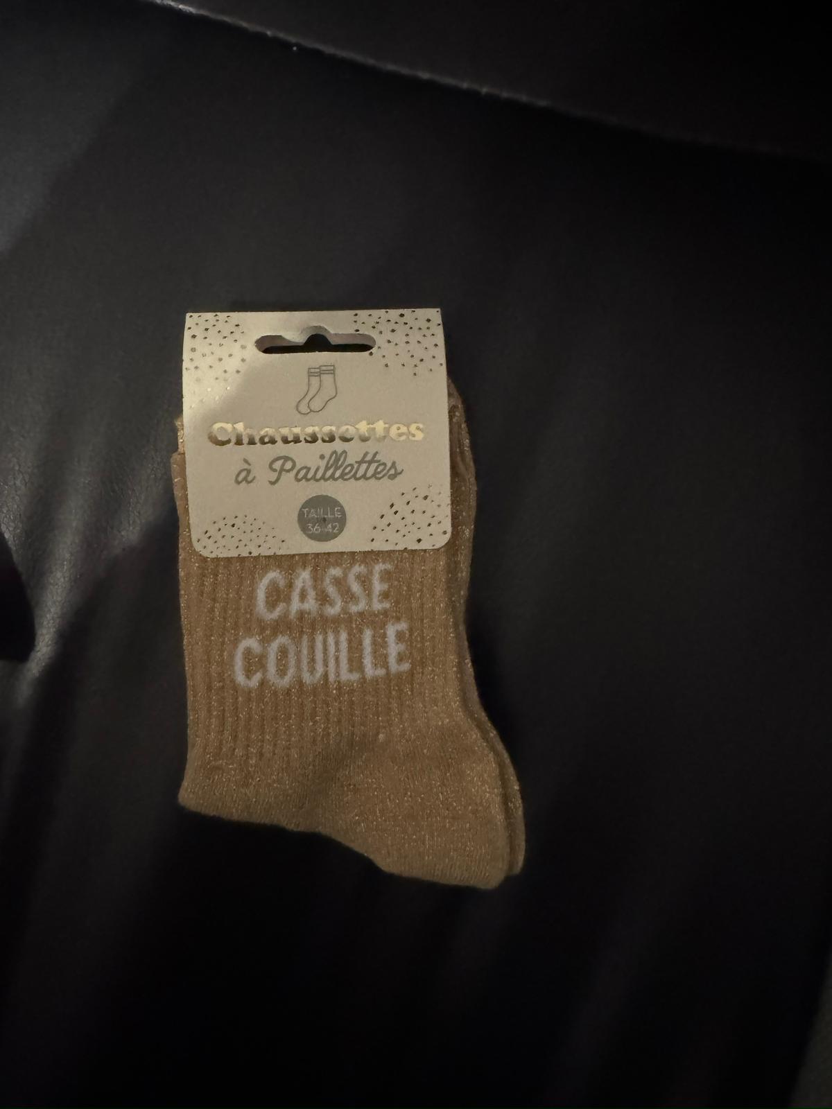 Chaussettes à paillettes