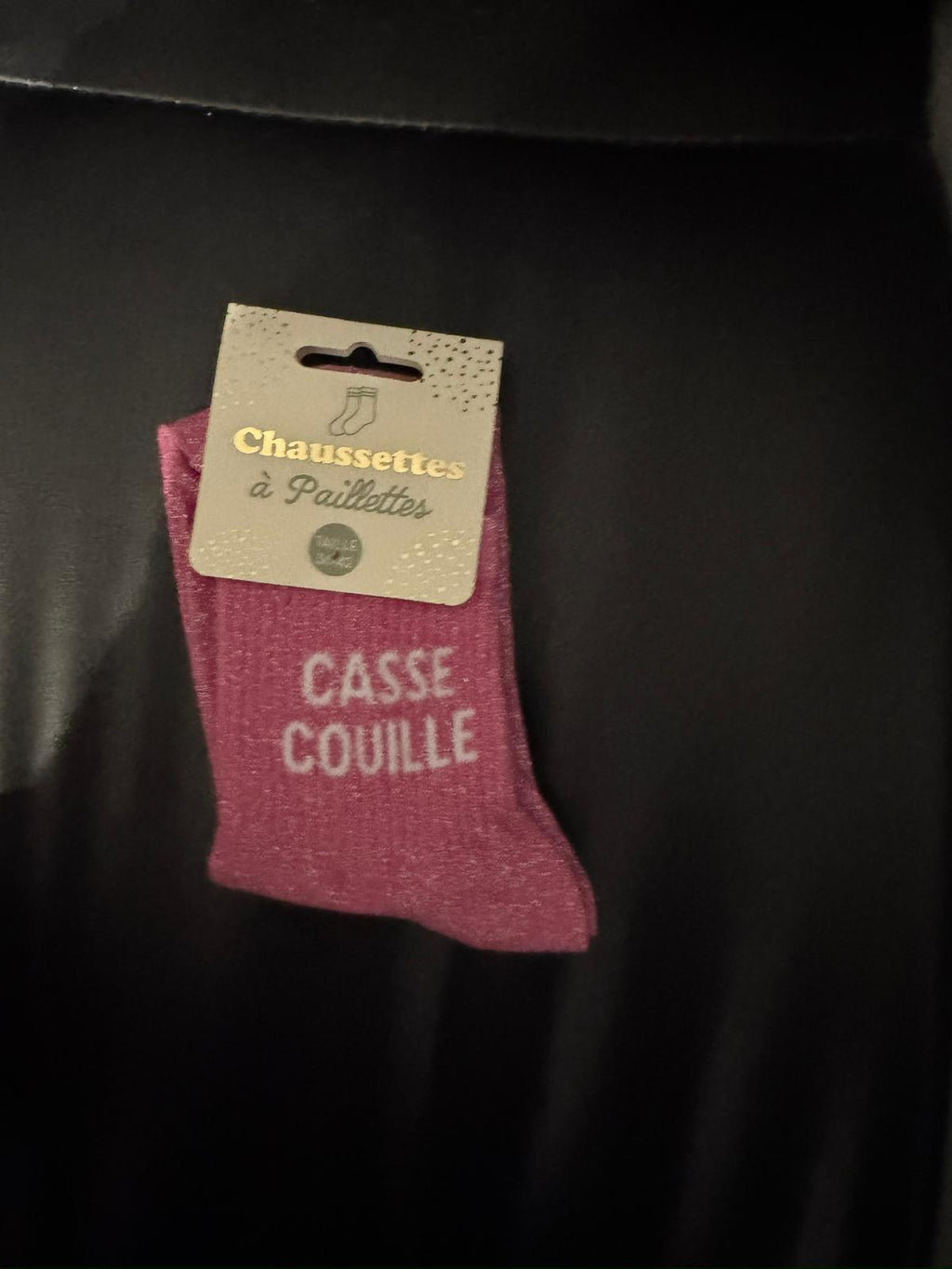 Chaussettes à paillettes