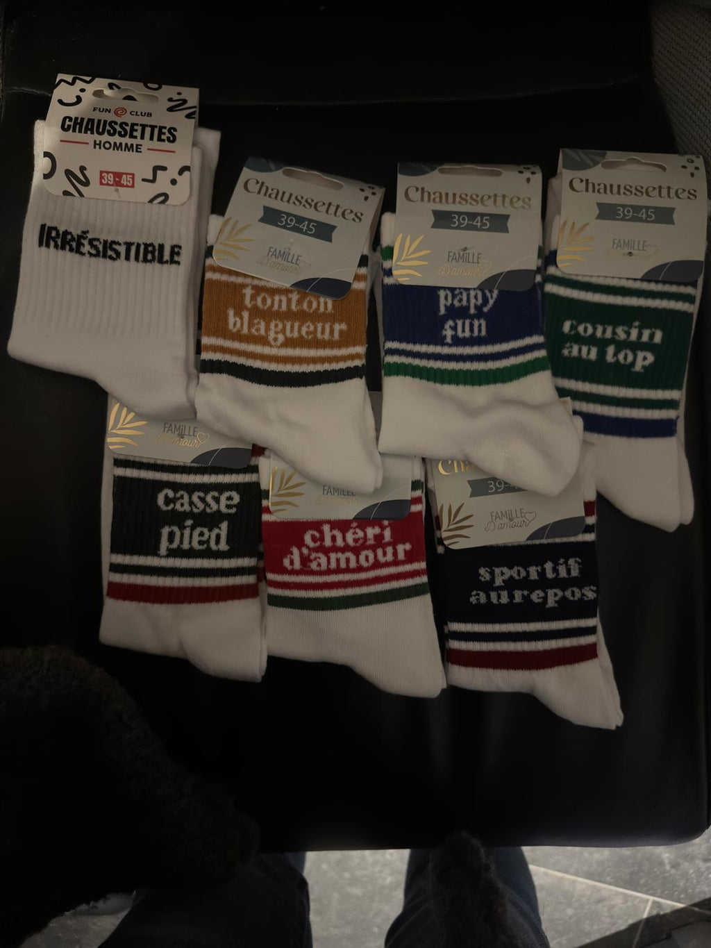 Chaussettes "Hommes"
