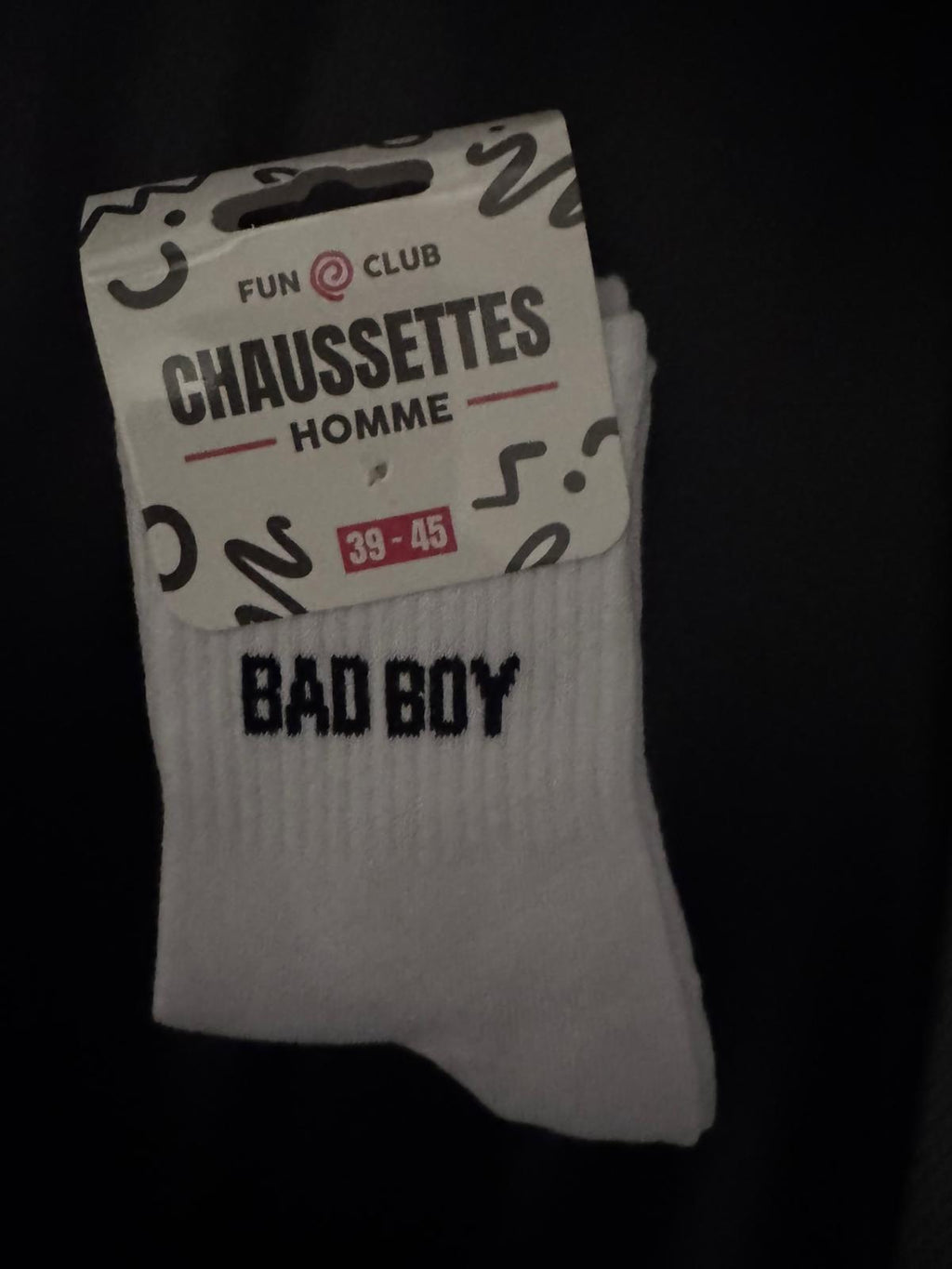 Chaussettes "Homme"