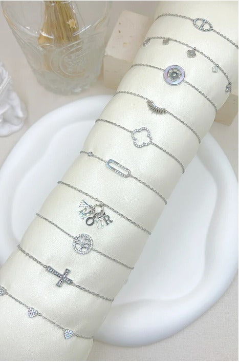 Bracelet Diego argenté