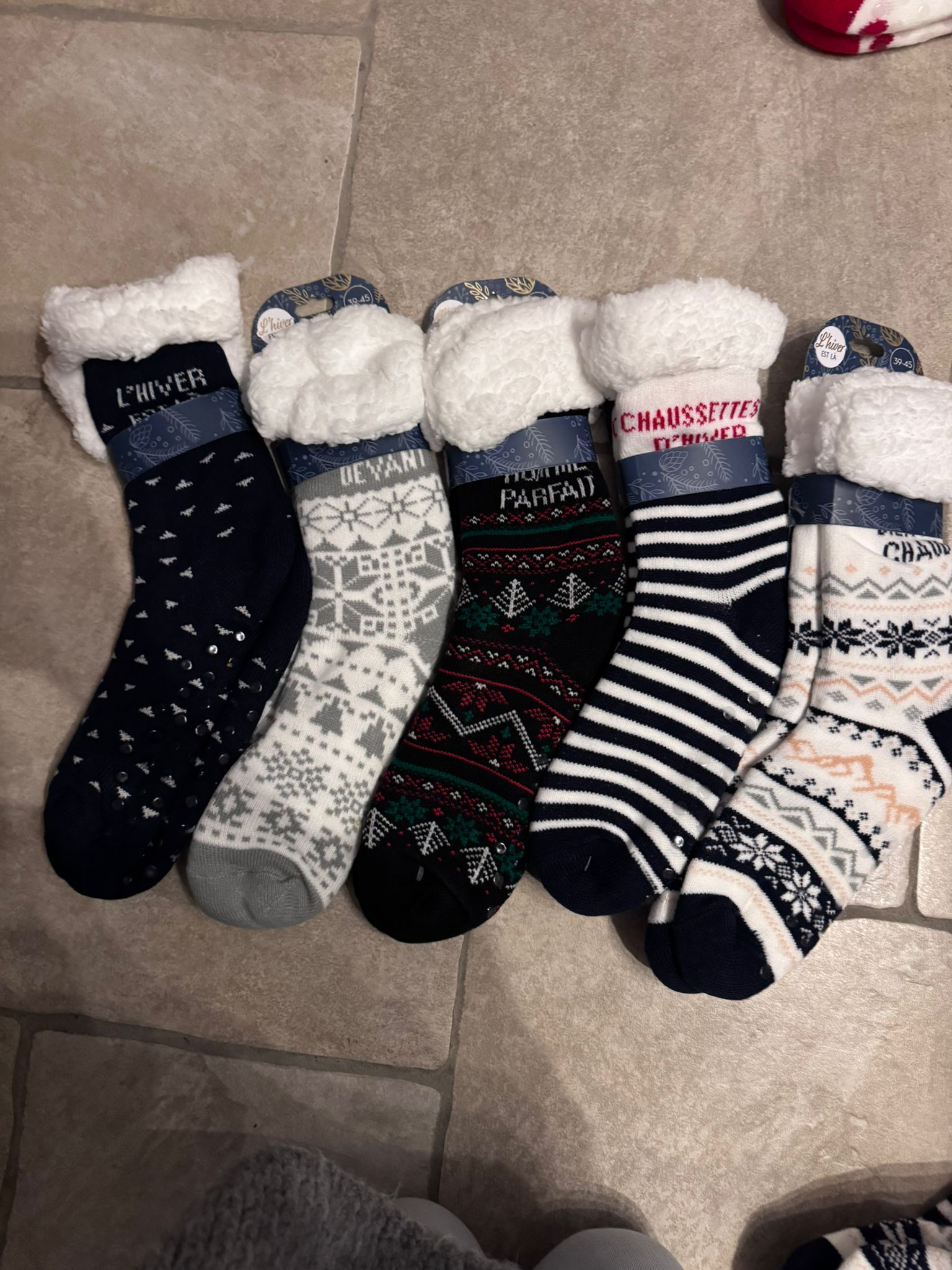 Chaussettes de noël Homme