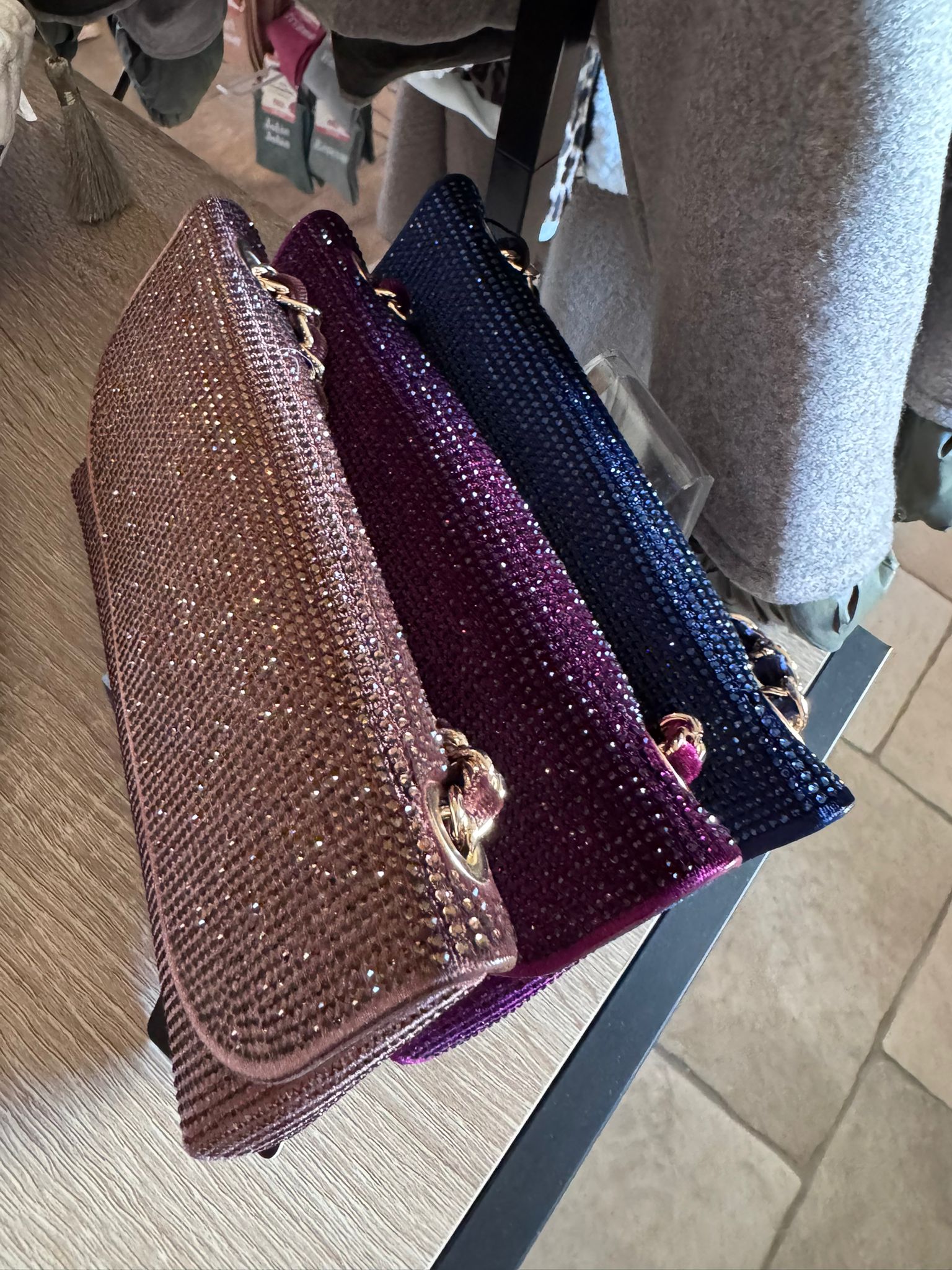 Pochette Strass