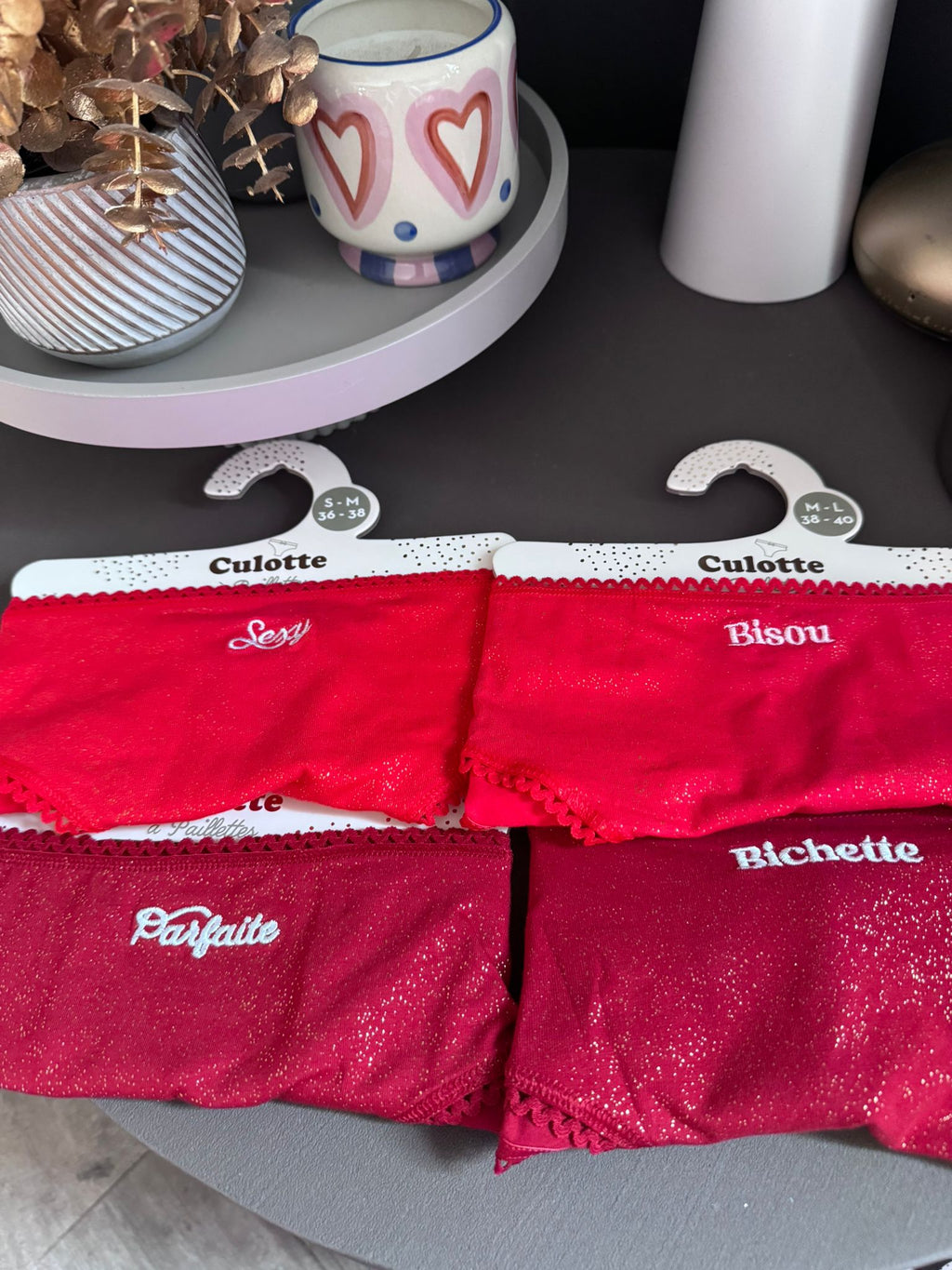 Culotte à paillettes