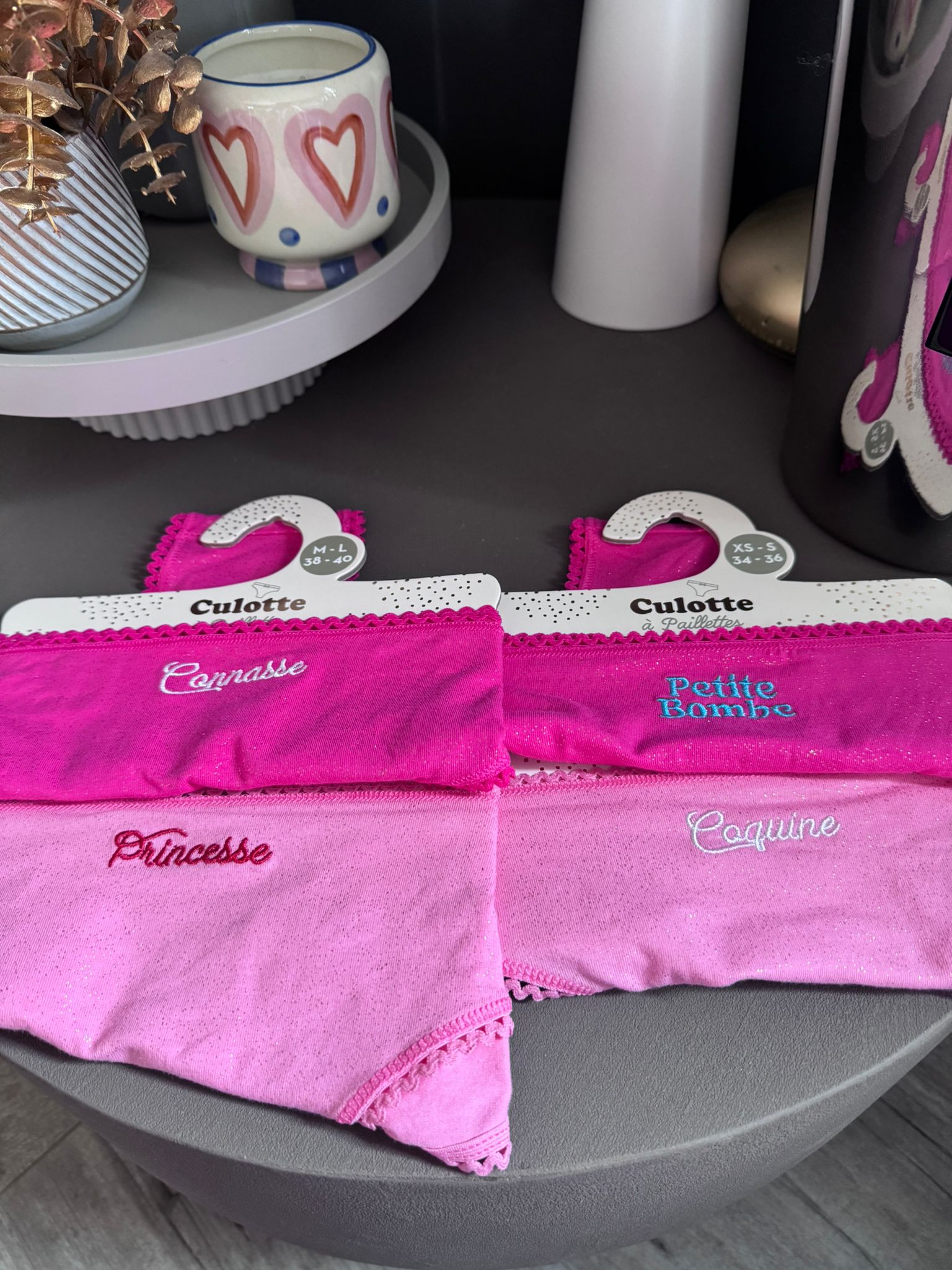 Culotte à paillettes