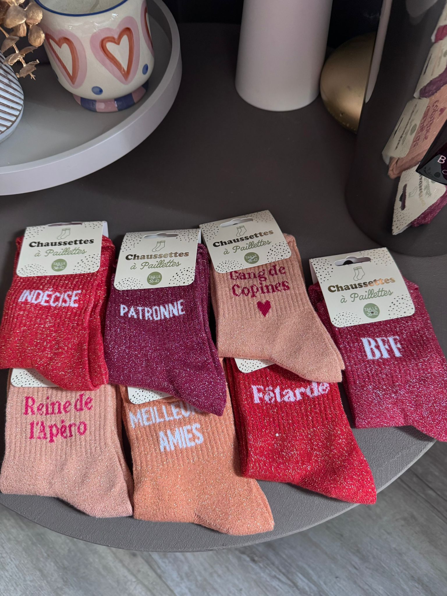 Chaussettes à Paillettes