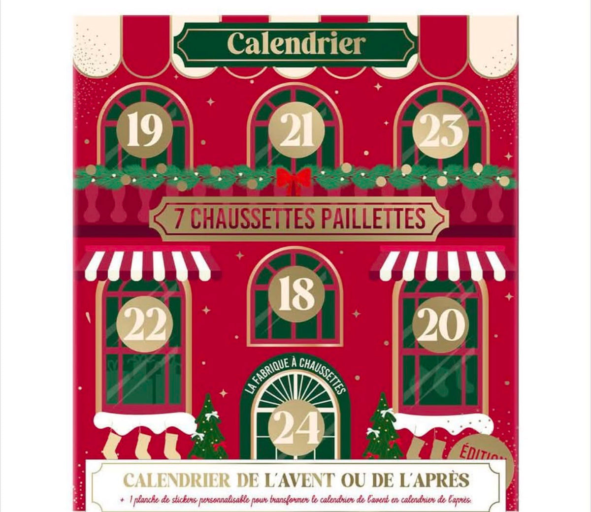 Calendrier Avant Après