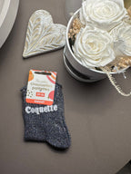 Chaussettes à paillettes fille