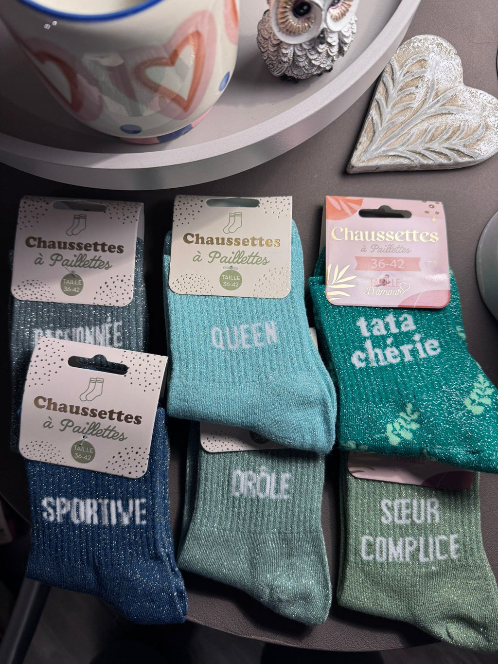 Chaussettes à Paillettes