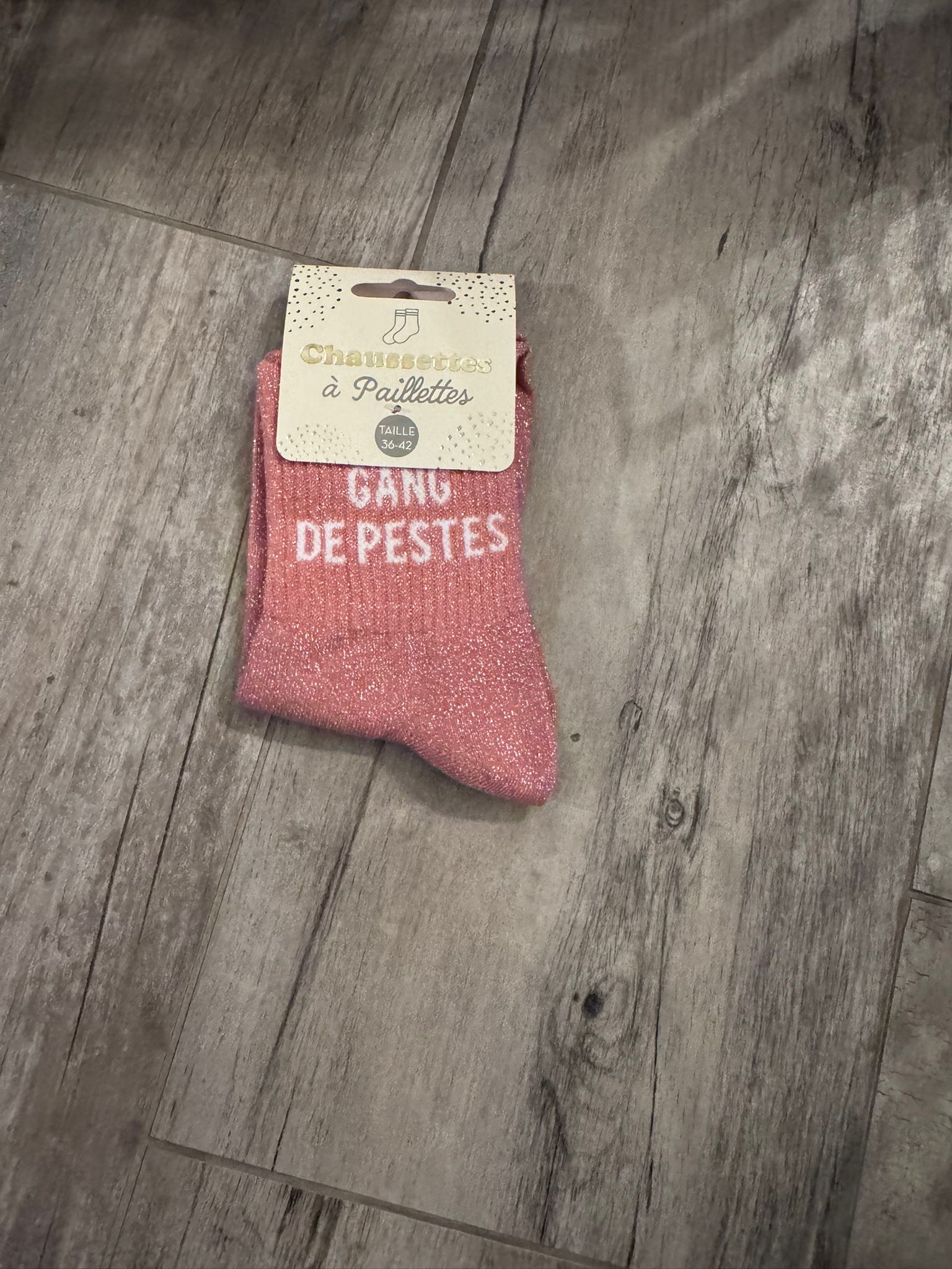 Chaussettes à Paillettes
