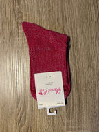 Chaussettes à paillettes unies