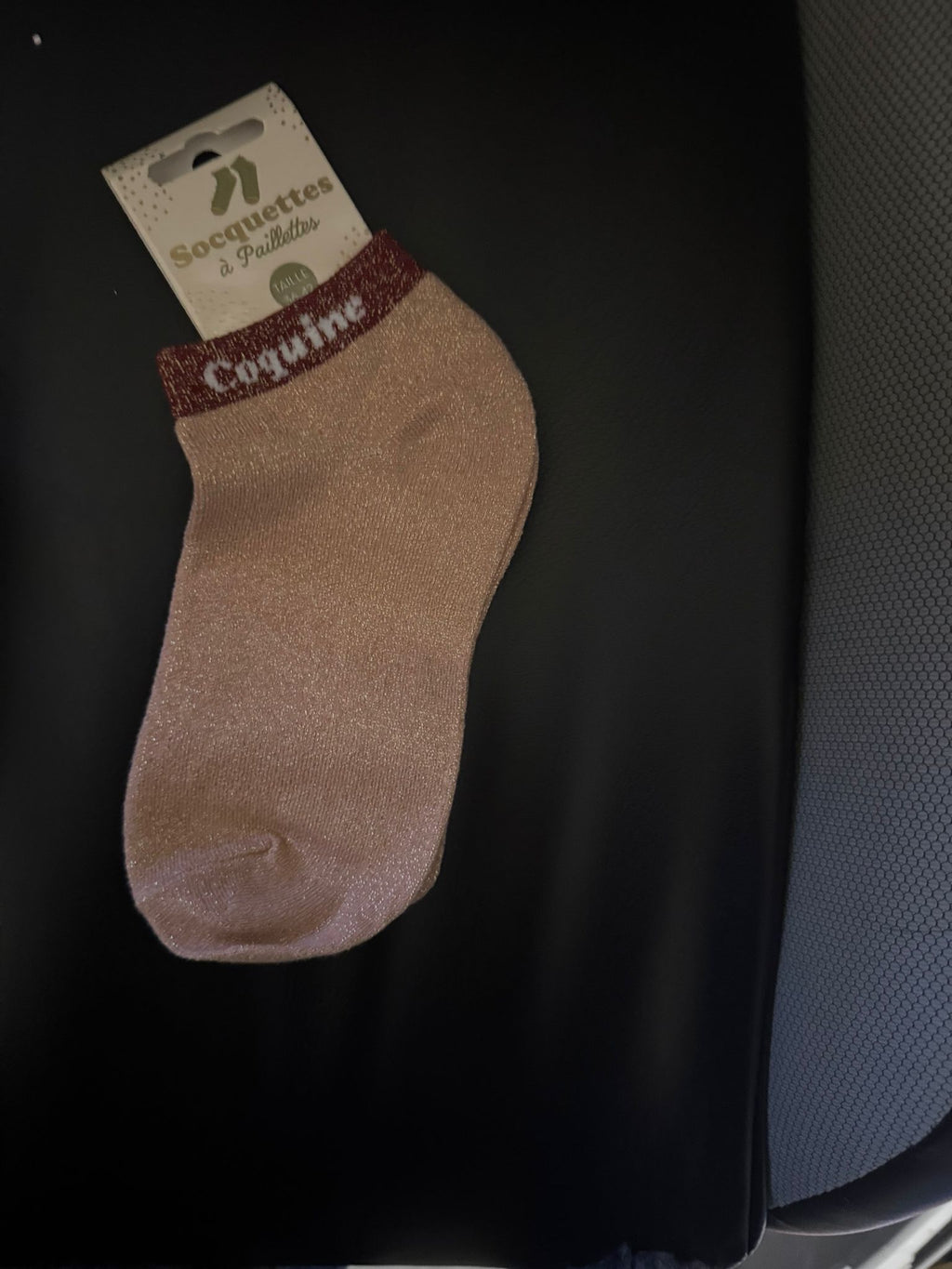 Soquettes à paillettes