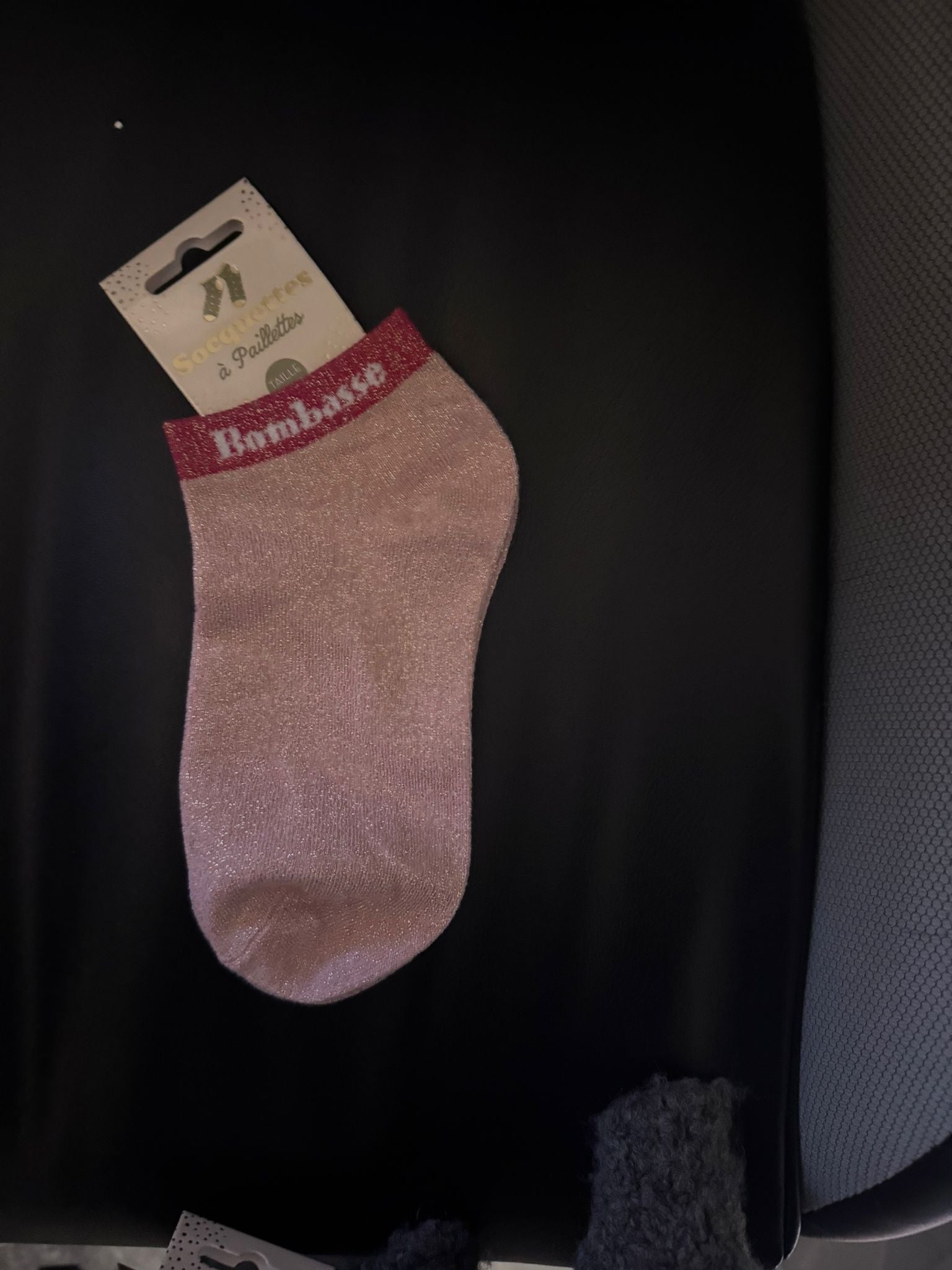 Soquettes à paillettes