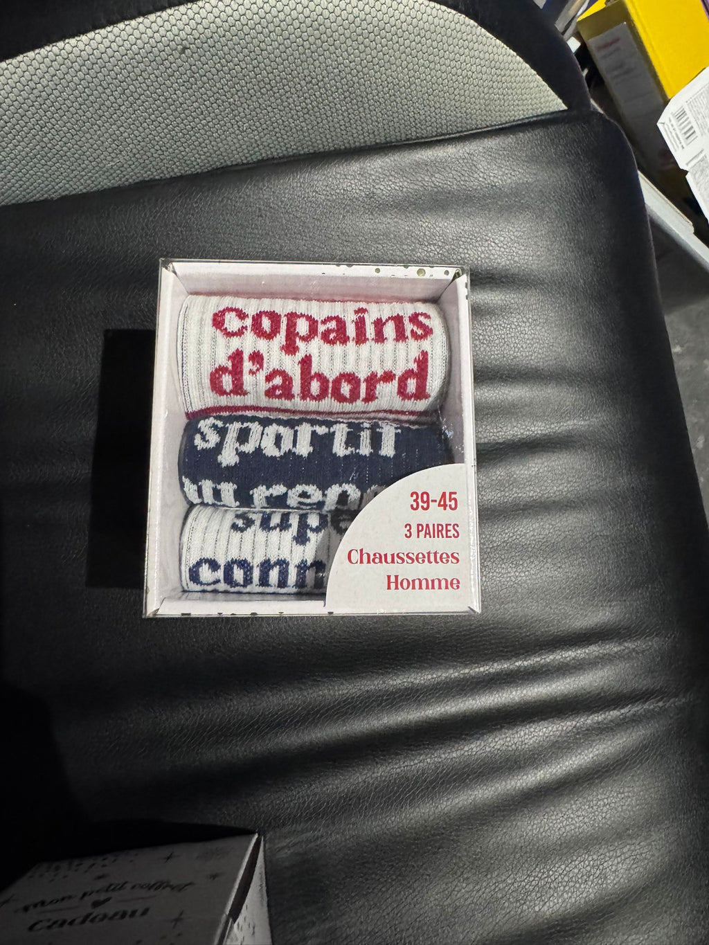 Lot chaussettes "Homme"