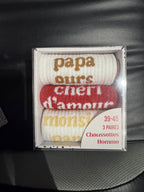 Lot chaussettes "Homme"