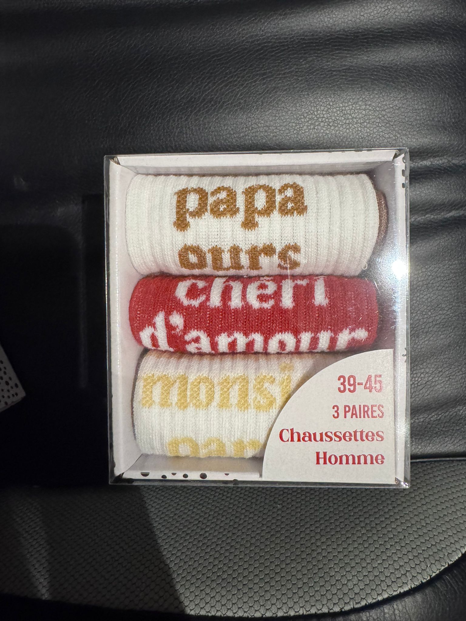 Lot chaussettes "Homme"