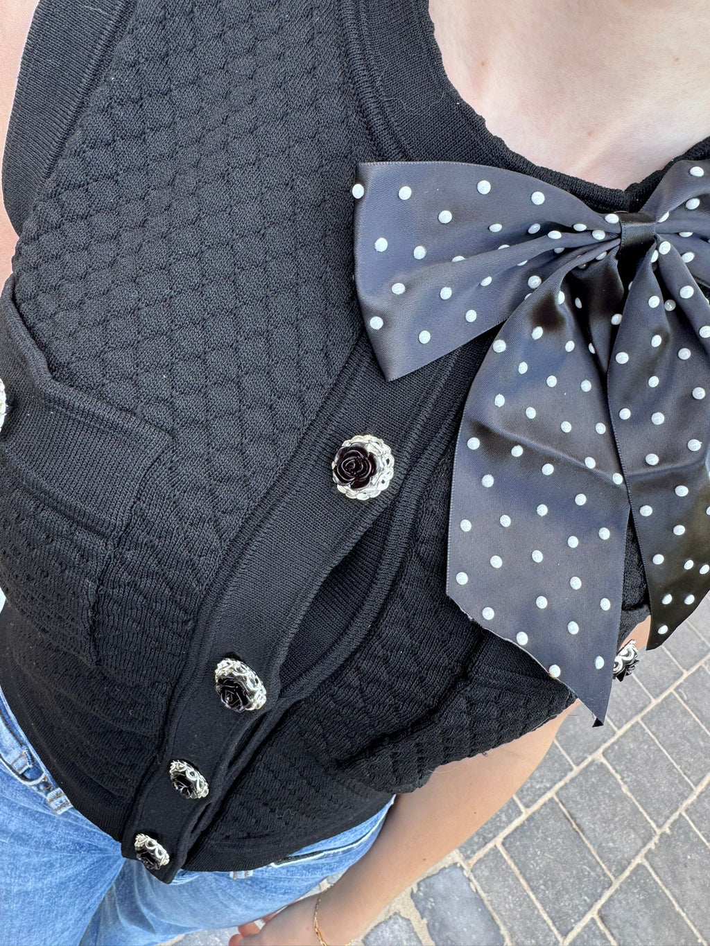 Cardigan sans manche