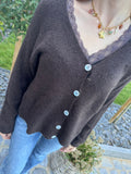 Cardigan col V