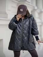Parka manches en Tricot "Solène"